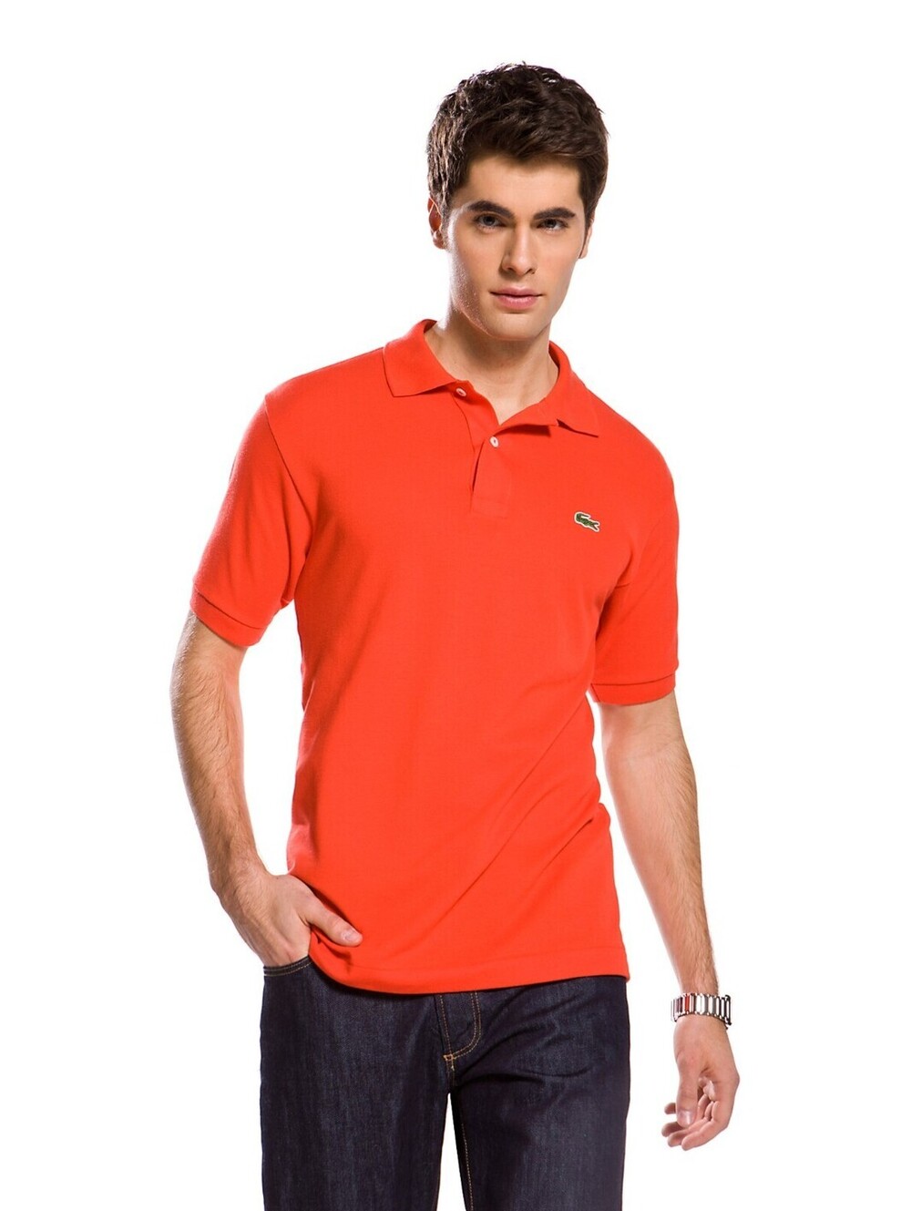 Lacoste Mens Legacy Short Sleeve L.12.12 Pique Polo Shirt, Size 6-XL